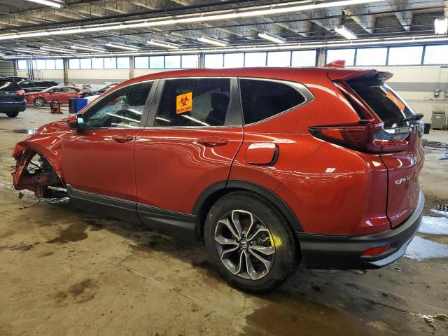 2HKRW1H52LH406364 - 2020 HONDA CR-V EX RED photo 2