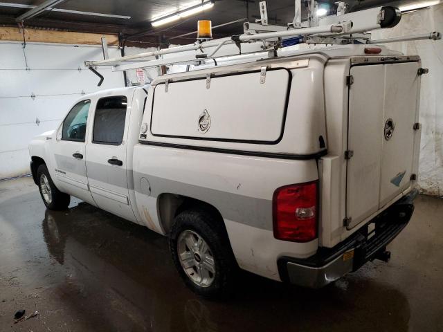 3GCXCUEJ1AG283312 - 2010 CHEVROLET SILVERADO C1500 HYBRID WHITE photo 2