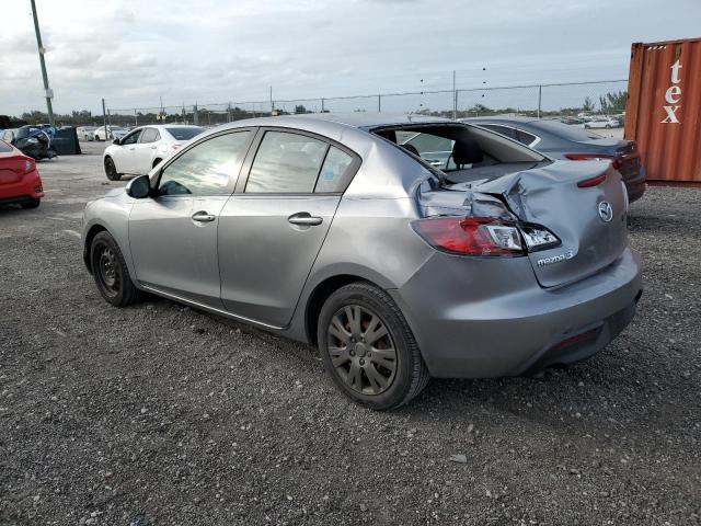 JM1BL1UFXB1497169 - 2011 MAZDA 3 I SILVER photo 2