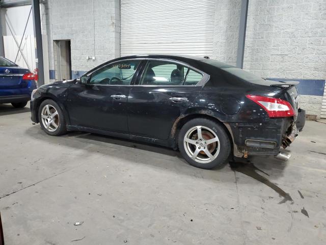 1N4AA51EX9C802985 - 2009 NISSAN MAXIMA S BLACK photo 2