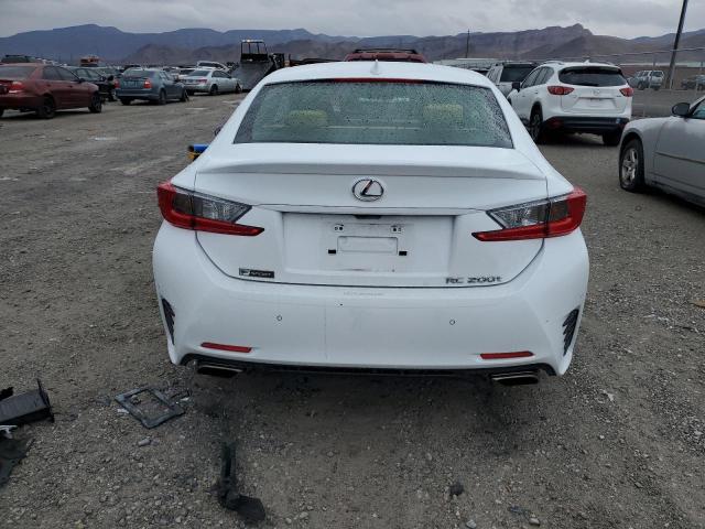 JTHHA5BC3G5004771 - 2016 LEXUS RC 200T WHITE photo 6