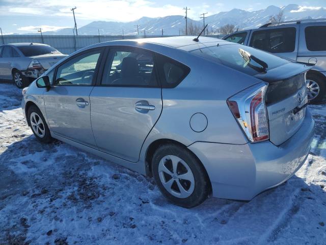 JTDKN3DU4F1947621 - 2015 TOYOTA PRIUS GRAY photo 2