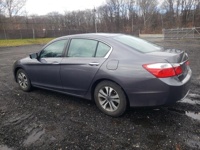 1HGCR2F32FA186371 - 2015 HONDA ACCORD LX GRAY photo 2