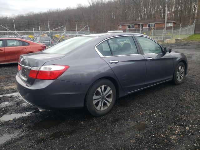 1HGCR2F32FA186371 - 2015 HONDA ACCORD LX GRAY photo 3