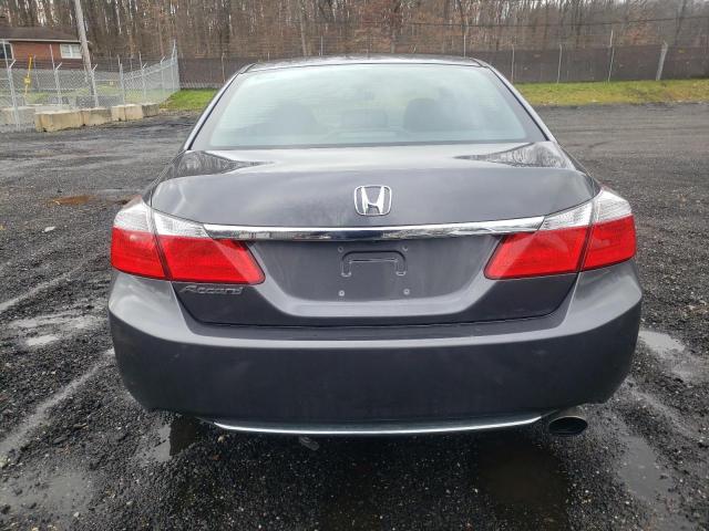 1HGCR2F32FA186371 - 2015 HONDA ACCORD LX GRAY photo 6