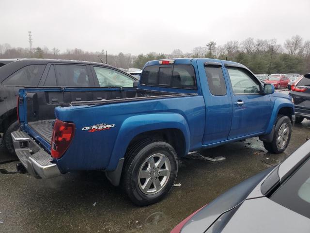 1GTJ6PFE2C8131659 - 2012 GMC CANYON SLE-2 BLUE photo 3