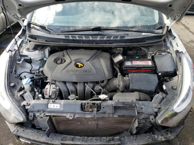 5NPDH4AE5GH766914 - 2016 HYUNDAI ELANTRA SE SILVER photo 11