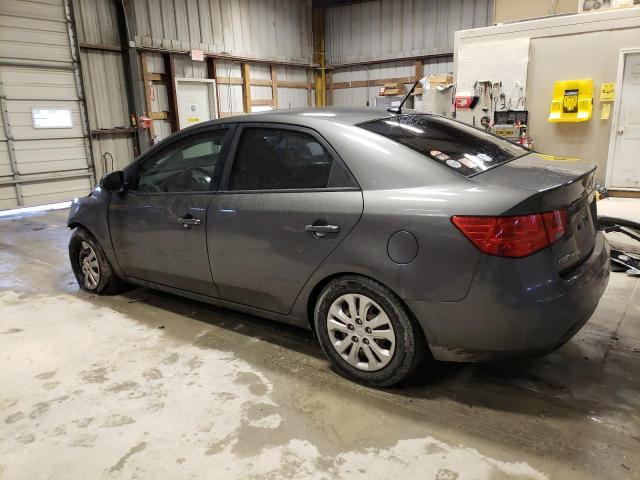 KNAFU4A2XD5695325 - 2013 KIA FORTE EX CHARCOAL photo 2