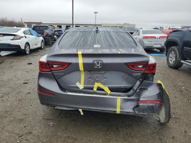 19XZE4F94KE000289 - 2019 HONDA INSIGHT TOURING GRAY photo 6