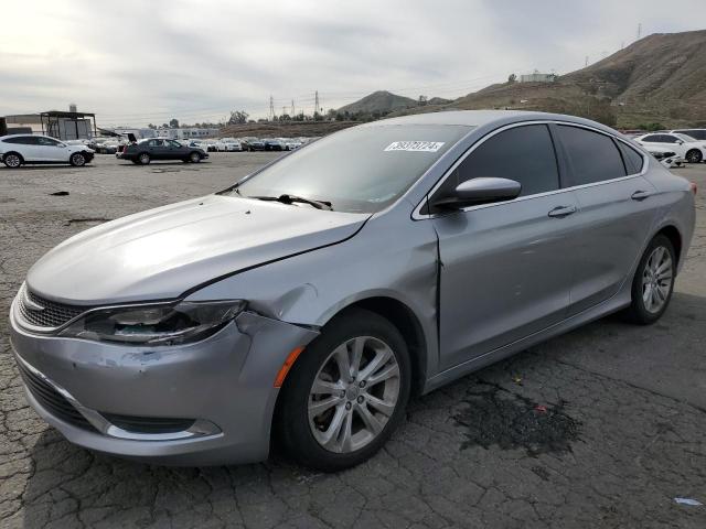 1C3CCCAB3FN645117 - 2015 CHRYSLER 200 LIMITED SILVER photo 1