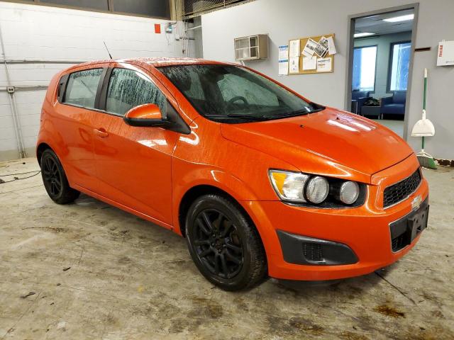 1G1JA6SH5C4230470 - 2012 CHEVROLET SONIC LS 橙色 照片 4