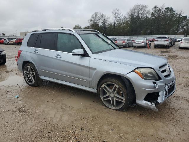 WDCGG8JBXDF978642 - 2013 MERCEDES-BENZ GLK 350 4MATIC BLUE photo 4