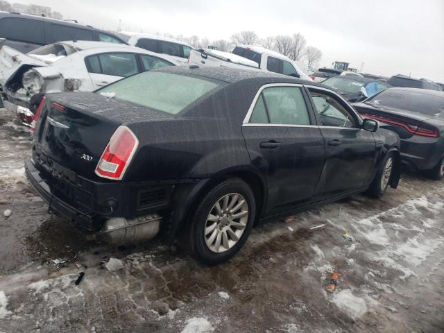 2C3CCAAG3DH613984 - 2013 CHRYSLER 300 BLACK photo 3