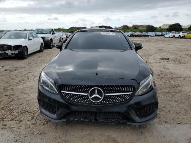 WDDWJ4JB8JF659544 - 2018 MERCEDES-BENZ C 300 BLACK photo 5