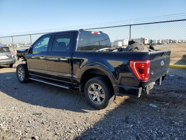 1FTEW1C59MFB47972 - 2021 FORD F150 SUPERCREW BLUE photo 2