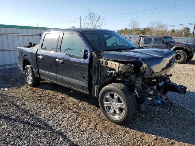 1FTEW1C59MFB47972 - 2021 FORD F150 SUPERCREW BLUE photo 4