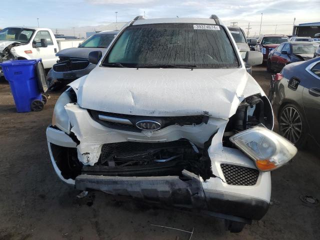 KNDJF724097632626 - 2009 KIA SPORTAGE LX WHITE photo 5