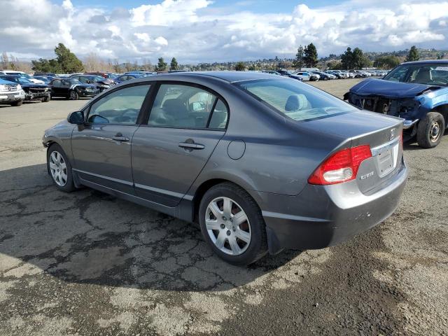 19XFA1F56BE007559 - 2011 HONDA CIVIC LX GRAY photo 2