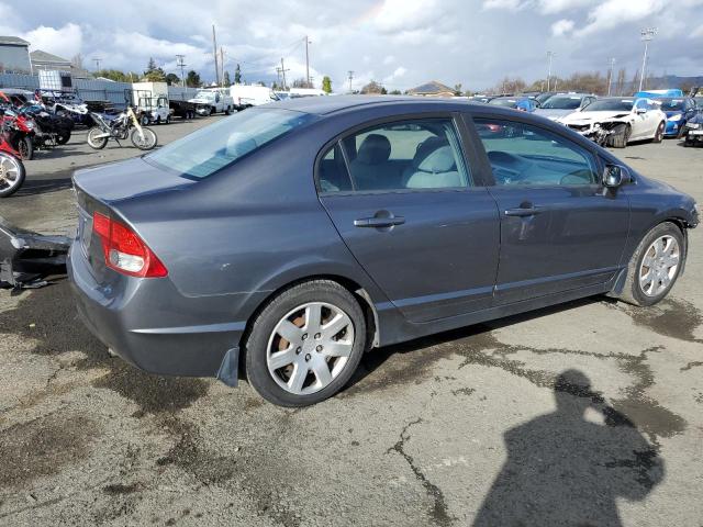 19XFA1F56BE007559 - 2011 HONDA CIVIC LX GRAY photo 3