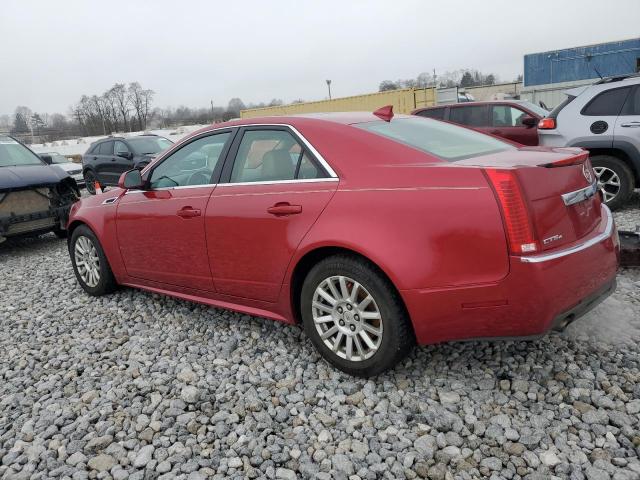 1G6DG5EY6B0166621 - 2011 CADILLAC CTS LUXURY COLLECTION RED photo 2
