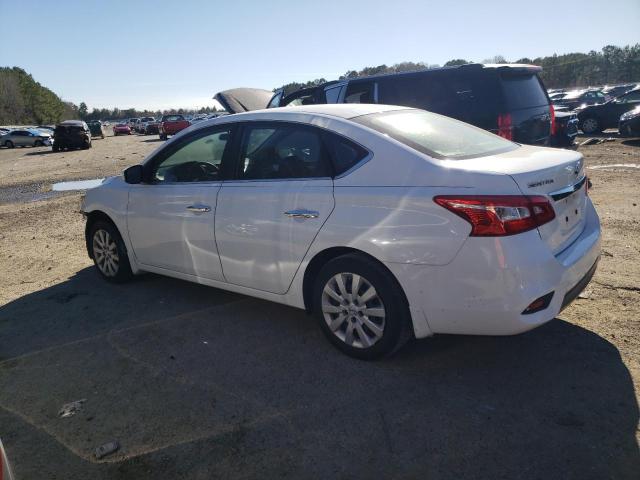 3N1AB7AP6GY305461 - 2016 NISSAN SENTRA S WHITE photo 2