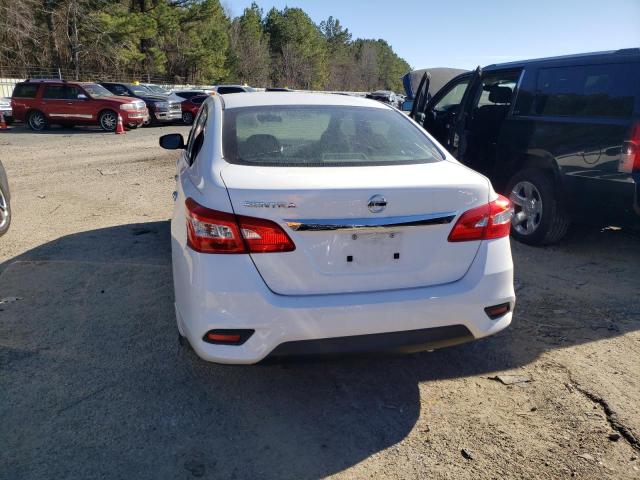 3N1AB7AP6GY305461 - 2016 NISSAN SENTRA S WHITE photo 6