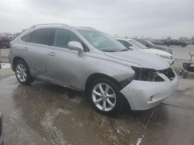 2T2ZK1BA0AC013038 - 2010 LEXUS RX 350 SILVER photo 4