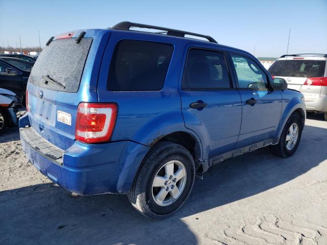 1FMCU0DG5CKB65572 - 2012 FORD ESCAPE XLT BLUE photo 3