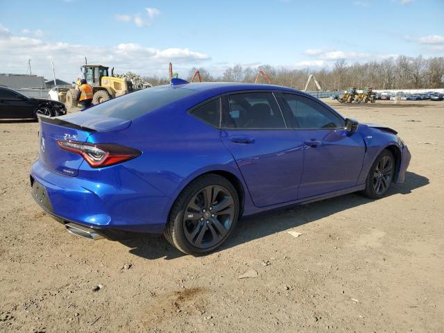 19UUB6F52MA009222 - 2021 ACURA TLX TECH A BLUE photo 3