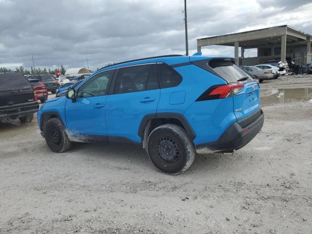 JTMH1RFVXKD509855 - 2019 TOYOTA RAV4 LE BLUE photo 2