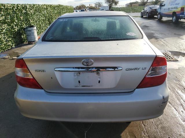 4T1BE30K93U651133 - 2003 TOYOTA CAMRY LE SILVER photo 6