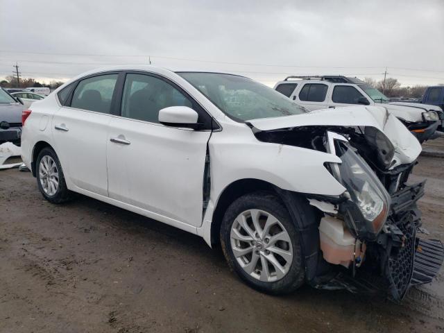 3N1AB7AP3JY296175 - 2018 NISSAN SENTRA S WHITE photo 4