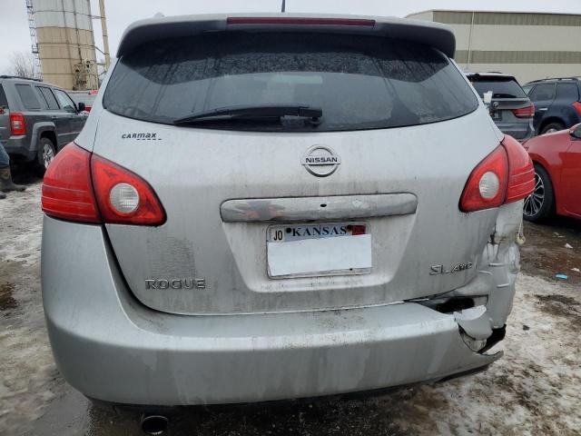 JN8AS5MV6DW634602 - 2013 NISSAN ROGUE S SILVER photo 6