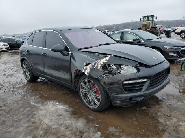 WP1AC2A20CLA81381 - 2012 PORSCHE CAYENNE TURBO BLACK photo 4