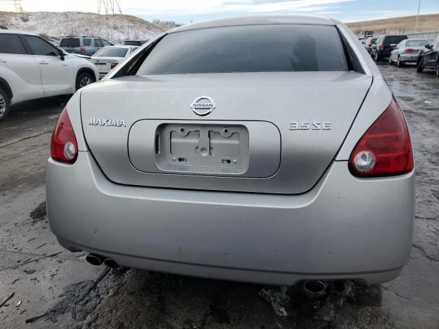 1N4BA41E54C805669 - 2004 NISSAN MAXIMA SE SILVER photo 6