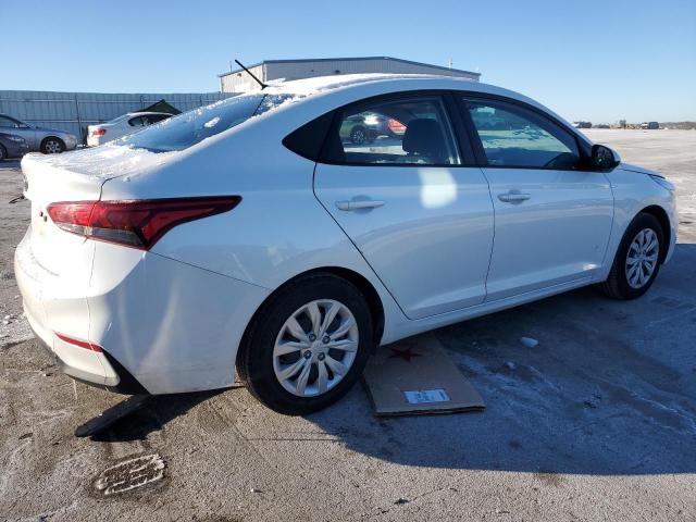 3KPC24A65ME130029 - 2021 HYUNDAI ACCENT SE WHITE photo 3