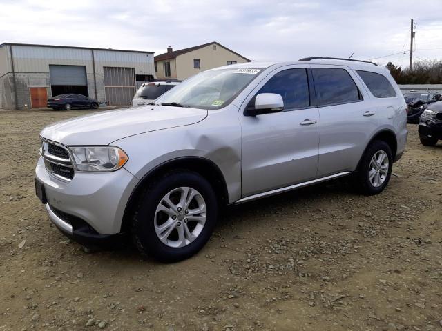 1C4RDJDG6CC118615 - 2012 DODGE DURANGO CREW SILVER photo 1