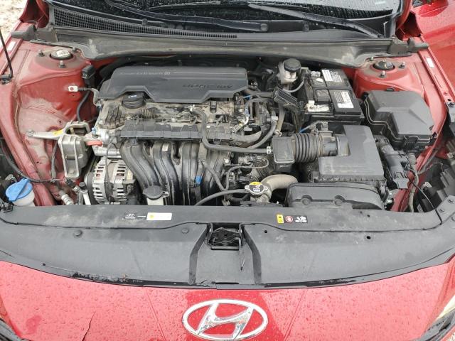 KMHLM4AG4MU125050 - 2021 HYUNDAI ELANTRA SEL RED photo 11