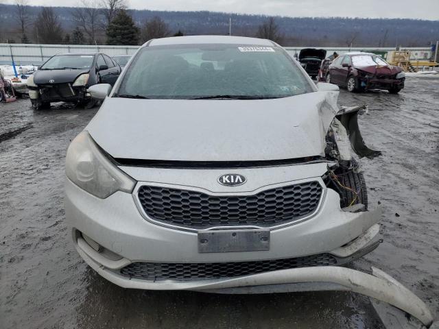 KNAFX5A88F5346247 - 2015 KIA FORTE EX SILVER photo 5