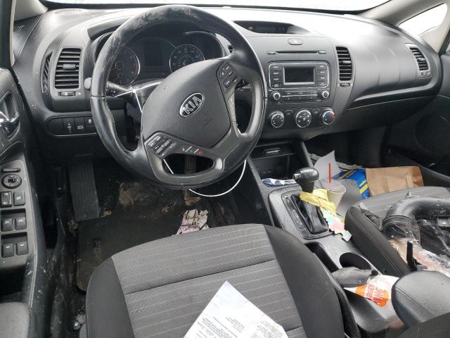 KNAFX5A88F5346247 - 2015 KIA FORTE EX SILVER photo 8