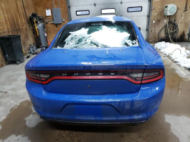 2C3CDXKT2HH660845 - 2017 DODGE CHARGER POLICE BLUE photo 6