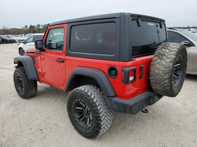 1C4GJXANXLW110361 - 2020 JEEP WRANGLER SPORT RED photo 2