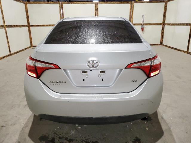 5YFBURHE6GP559702 - 2016 TOYOTA COROLLA L SILVER photo 6