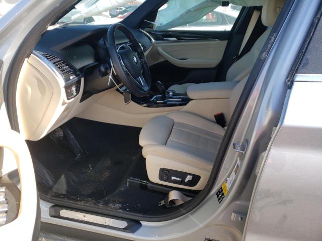 5UXTY5C0XM9H27955 - 2021 BMW X3 XDRIVE30I Silber Foto 7