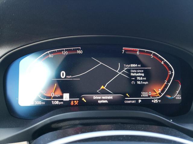 5UXTY5C0XM9H27955 - 2021 BMW X3 XDRIVE30I Silber Foto 9