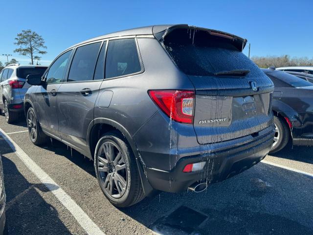 5FNYF7H58KB012170 - 2019 HONDA PASSPORT EXL GRAY photo 3