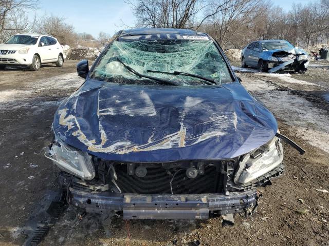 1HGCR2F81GA115210 - 2016 HONDA ACCORD EXL BLUE photo 5