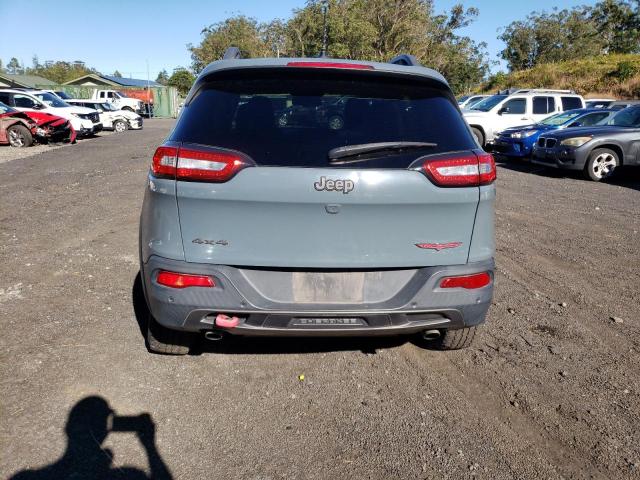 1C4PJMBS6FW682048 - 2015 JEEP CHEROKEE TRAILHAWK 灰色 照片 6