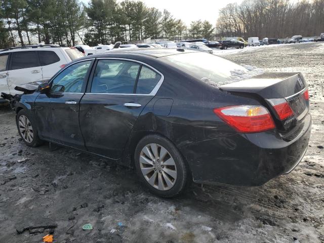 1HGCR2F88DA008568 - 2013 HONDA ACCORD EXL BLACK photo 2