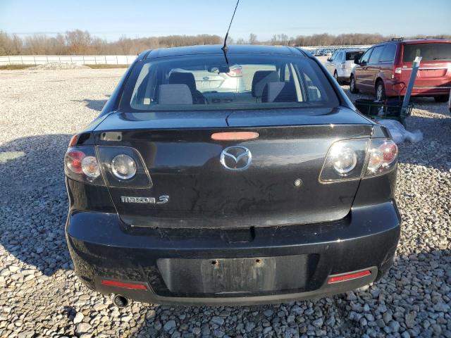 JM1BK12F071773758 - 2007 MAZDA 3 I BLACK photo 6